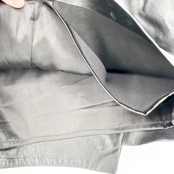 LAMARQUE Studded Leather Mini Skirt Size 4 - Picture 7 of 8